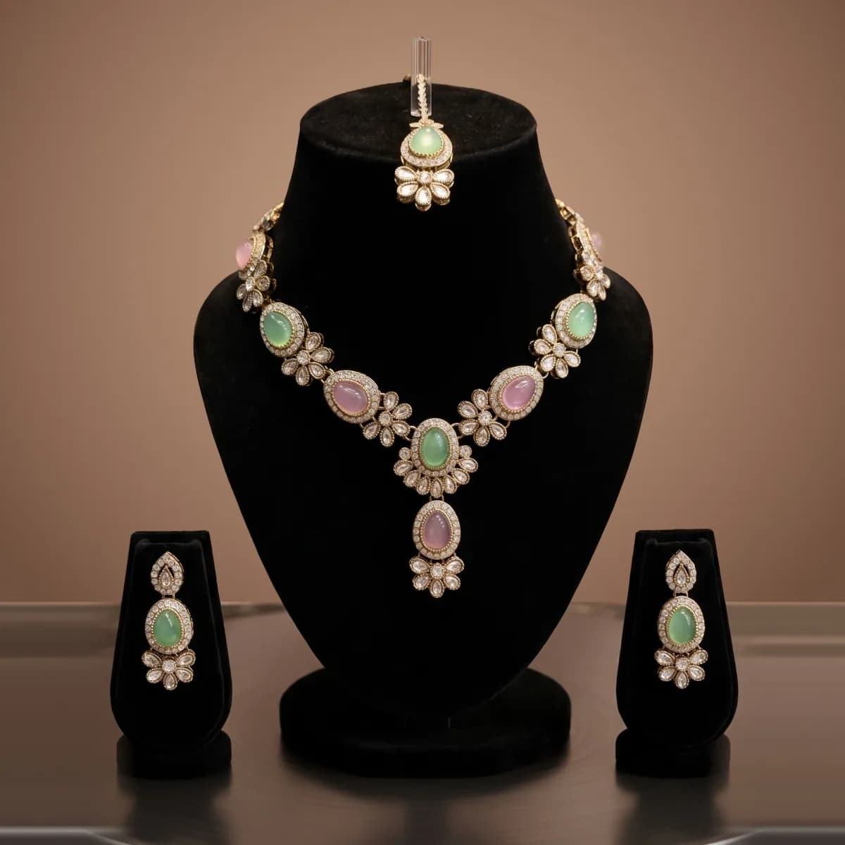 Royal Jodhpuri Rajkumari Pastel Set